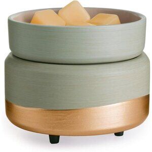 CANDLE WARMERS ETC 2-in-1 Candle and Fragrance Warmer for Warming Scented